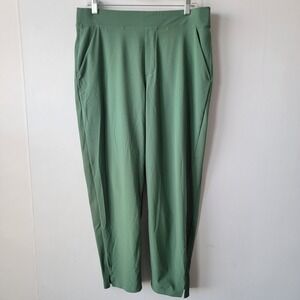 athleta womens Brooklyn Mid Rise Ankle Pant 14 Rib knit waistband